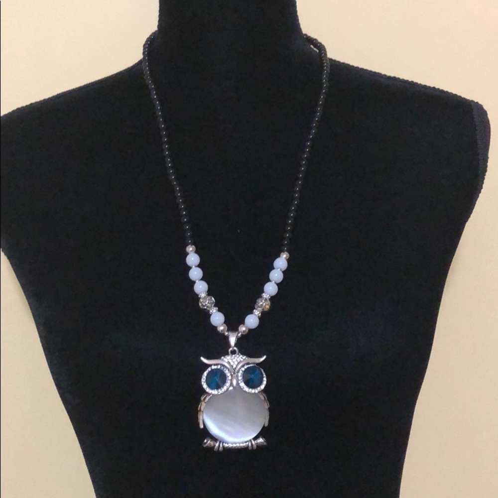 New KATGI Halloween owl necklace